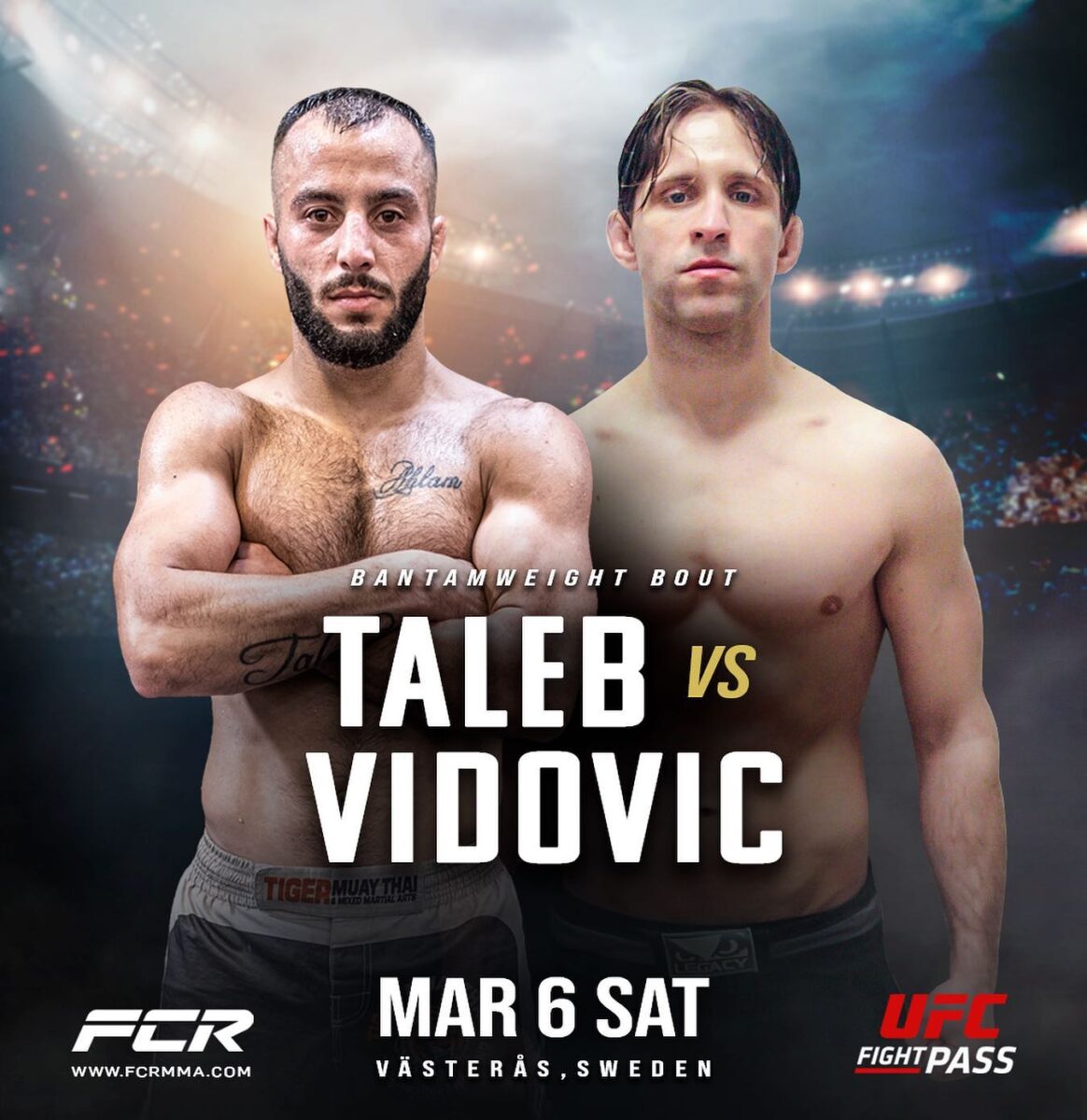 FCR 8: Ali Taleb vs. Renato Vidovic blir CO-main