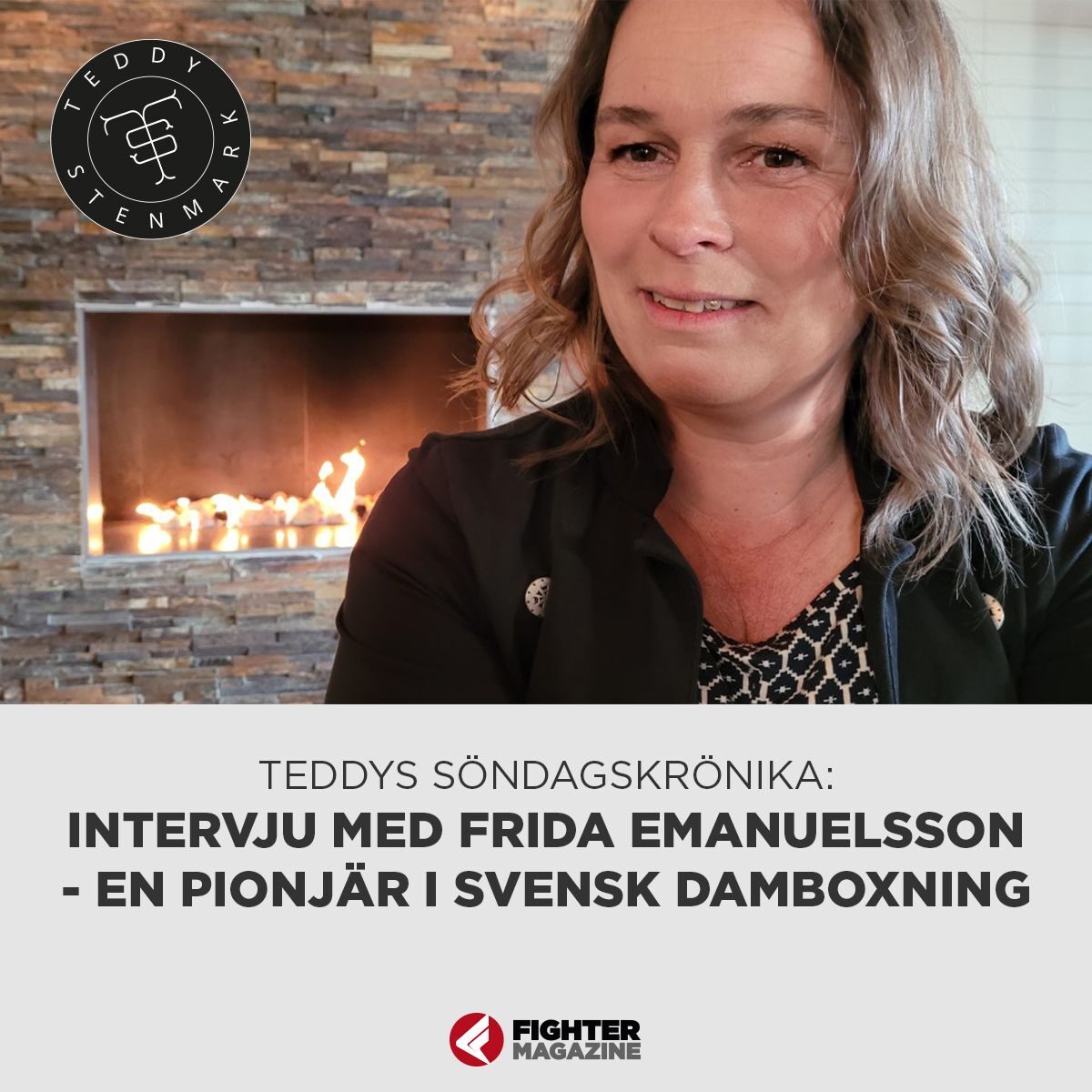Söndagskrönikan: Intervju med Frida Emanuelsson – en pionjär i svensk damboxning