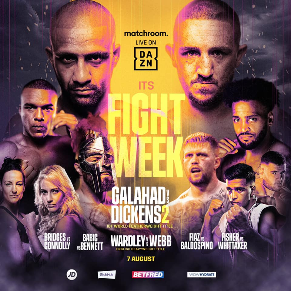 INFÖR: Matchroom Fight Camp 2 – Galahad vs. Dickens