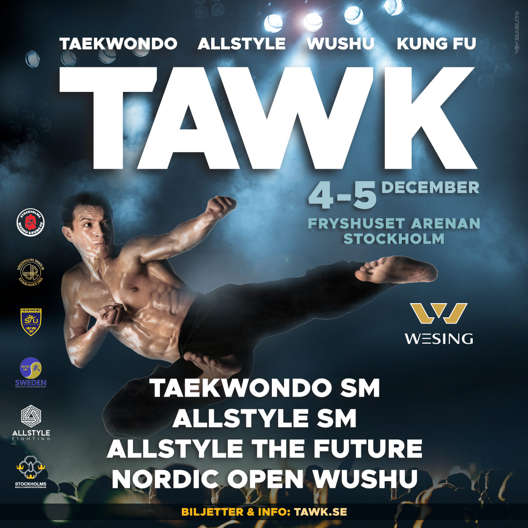 TAWK 2021 – Taekwondo, Allstyle, Wushu och Kung Fu