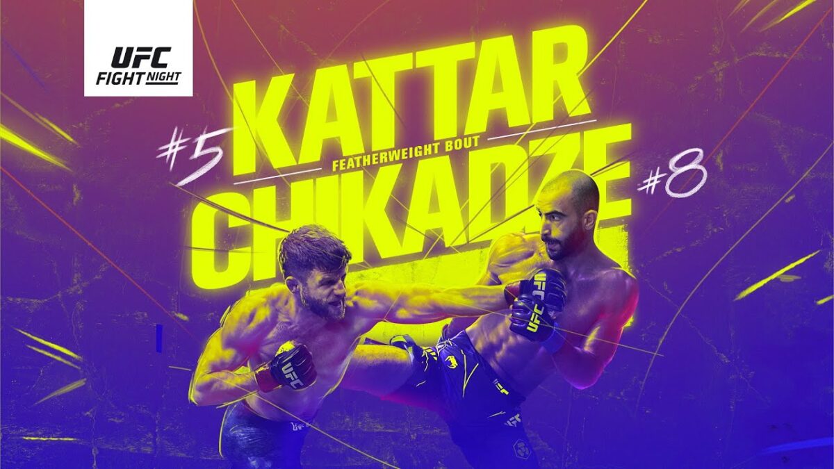 Inför UFC Fight Night: Kattar vs Chikadze