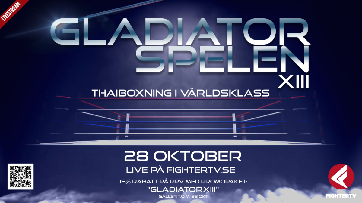 Thaiboxing Stars Set to Clash in the 13th ’GLADIATORSPELEN’ Event