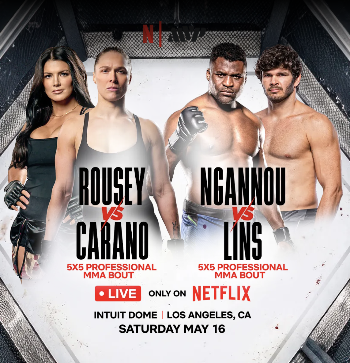 Rousey och Carano i Netflix-gala – nytt bråk om UFC:s löner blossar upp